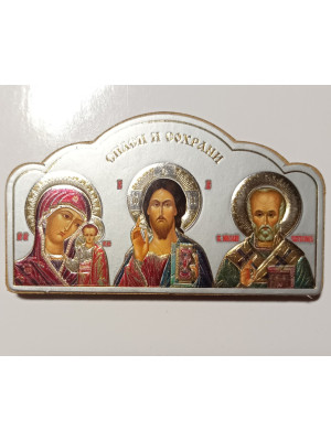Икона автомобильная на дереве мини