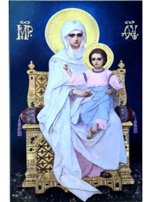 Икона Божией Матери с Младенцем (иконостас Трапезного храма, Киево-Печерская лавра)